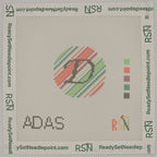 Holiday Circle Initial D Needlepoint Canvas Design